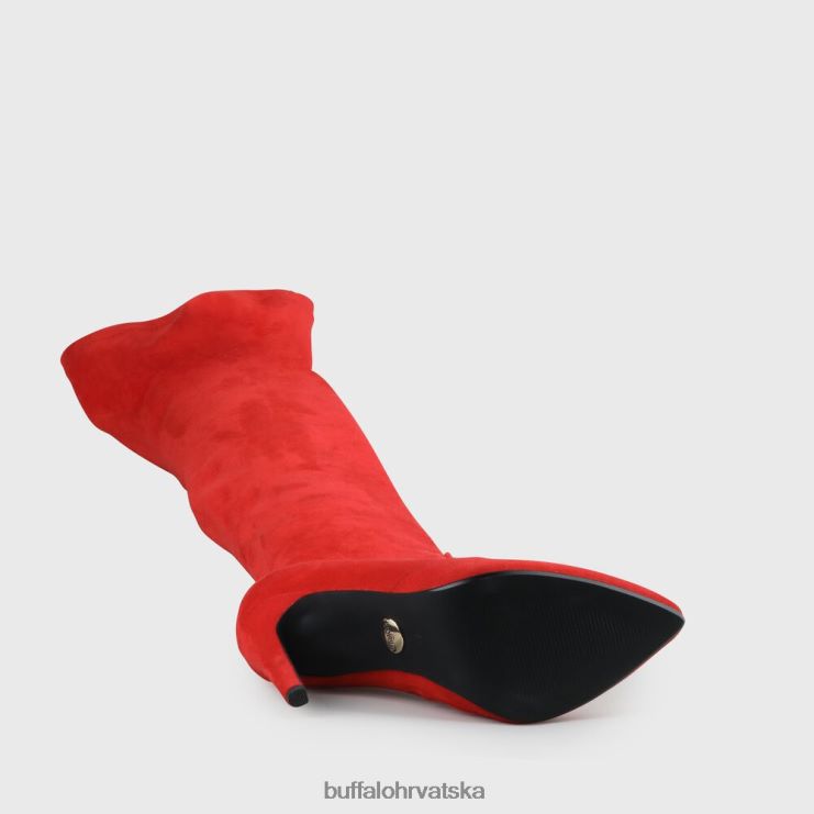 Crvena Buffalo marjorie vegan preko koljena |čizme TDD6T104